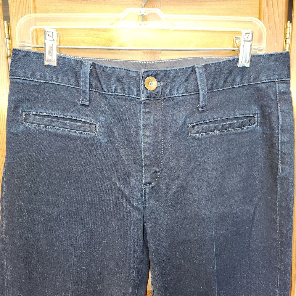Banana Republic Dark Blue Flare Jeans Women Size 29 - Picture 11 of 11